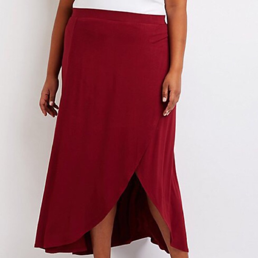 Wrap Maxi Skirt